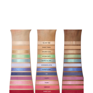 Colourpop Beach Dreamin Lilo Stitch Eyeshadow Palette