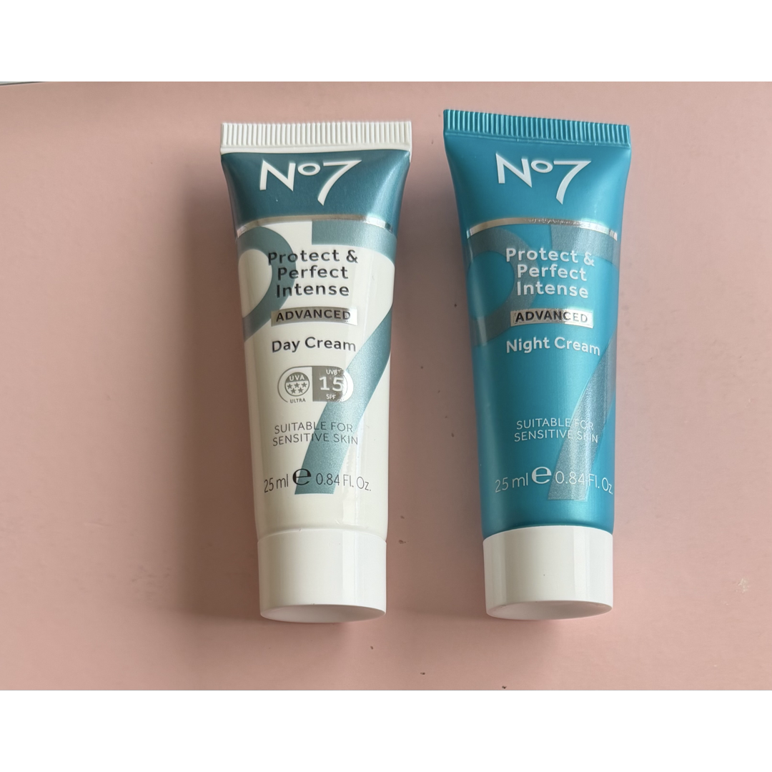 Hello Pretty Cosmetics No7 Travel Size Protect & Perfect Advanced Intense Day & Night Cream ...