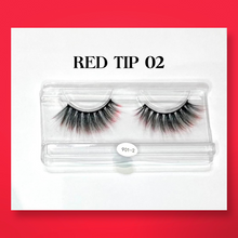 Load image into Gallery viewer, Hello Pretty Ombré Silk Lashes Red 01-02