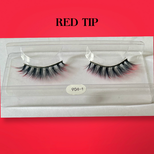 Hello Pretty Ombré  Silk Lashes Red 4-01