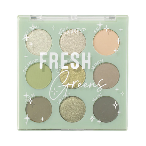 Colourpop Fresh Greens Eyeshadow Palette