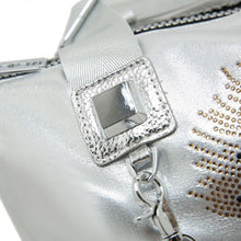 Load image into Gallery viewer, Glamorous Metallic Hobo Bag with Eye design