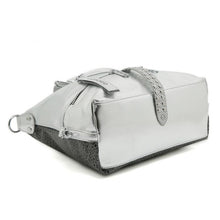 Load image into Gallery viewer, Glamorous Metallic Hobo Bag with Eye design