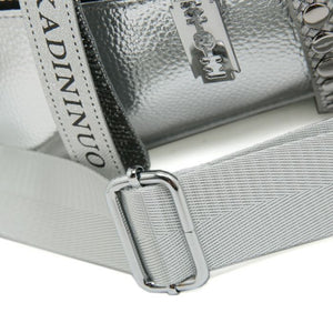 Glamorous Metallic Hobo Bag with Eye design
