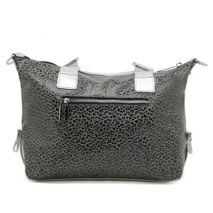 Glamorous Metallic Hobo Bag with Eye design