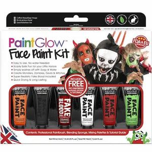 Paint Glow Face Paint Kit