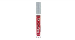 W7 Glitter POP Lipstick Radioactive Red