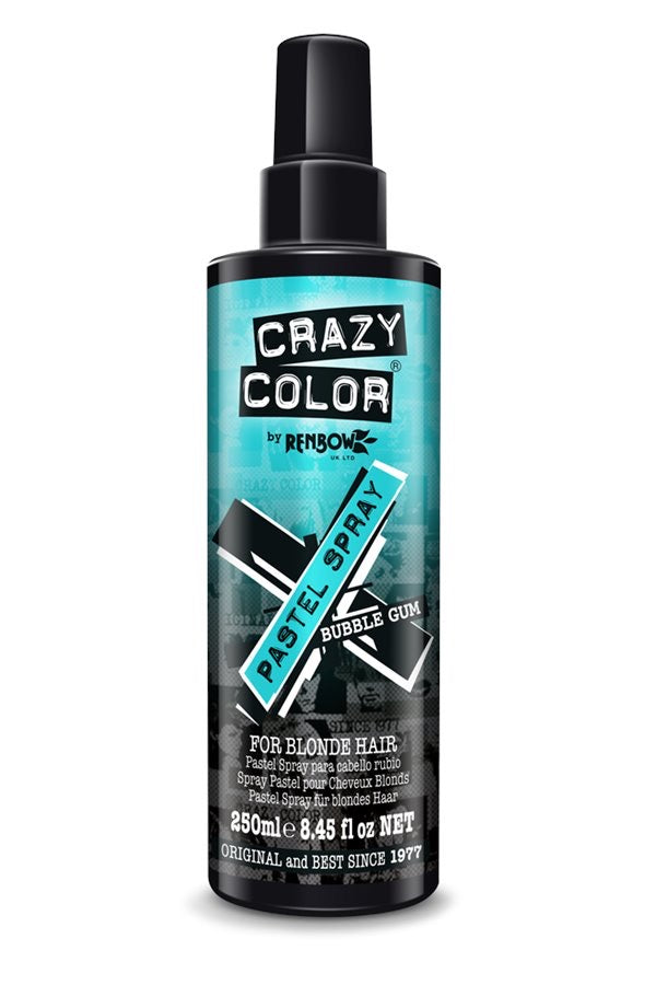Crazy Colour Spray Bubblegum Blue