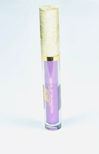 Saffron Holigraphic Lip Gloss Purple lilac 02