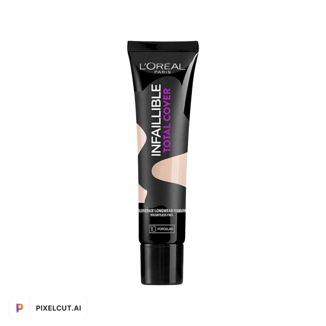 L’Oréal Infalliable Total Cover Foundation Face  and Body  Porcelain