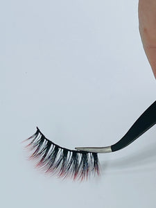 Hello Pretty Ombré  Silk Lashes Red 4-01