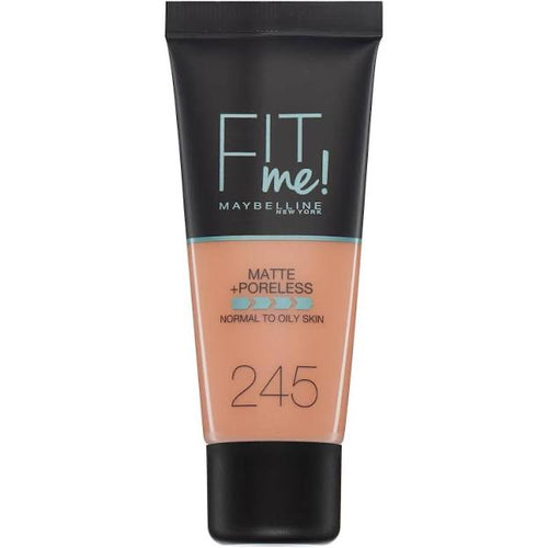 Maybelline Fit me Foundation 245 Classic Beige matte poreless