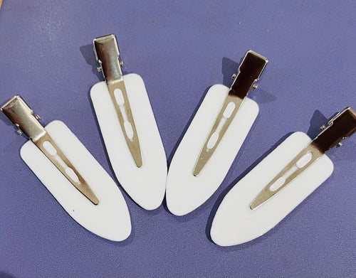 Make-Up Clips White