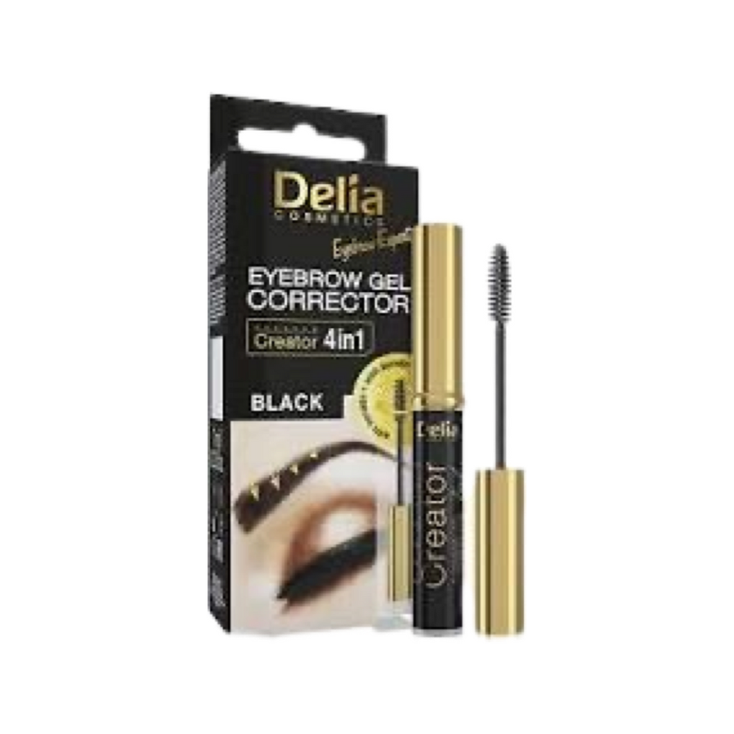 Delia Eyebrow Corrector Gel Black
